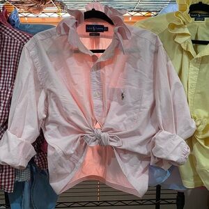 Soft Pink Ralph Lauren Blouse